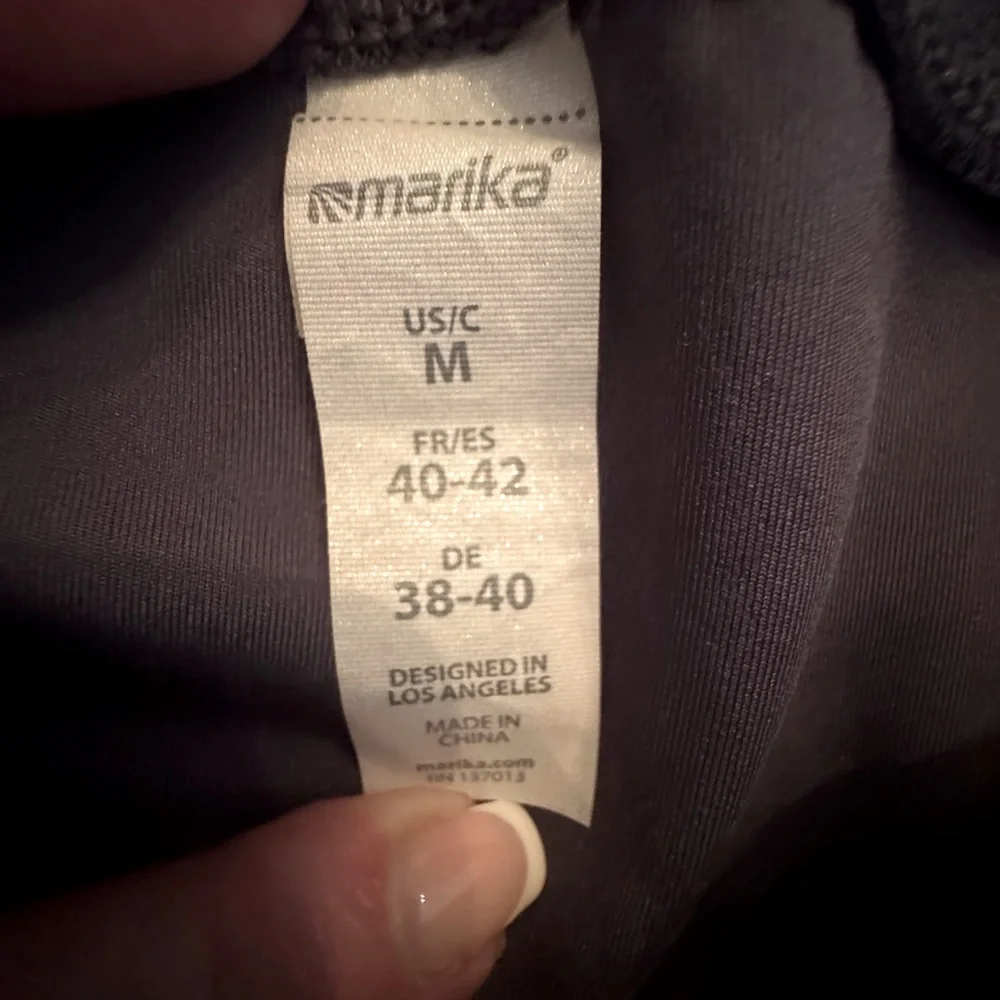 Marika Eclipse‎ Side Pocket Tummy Control Yoga Pant size medium